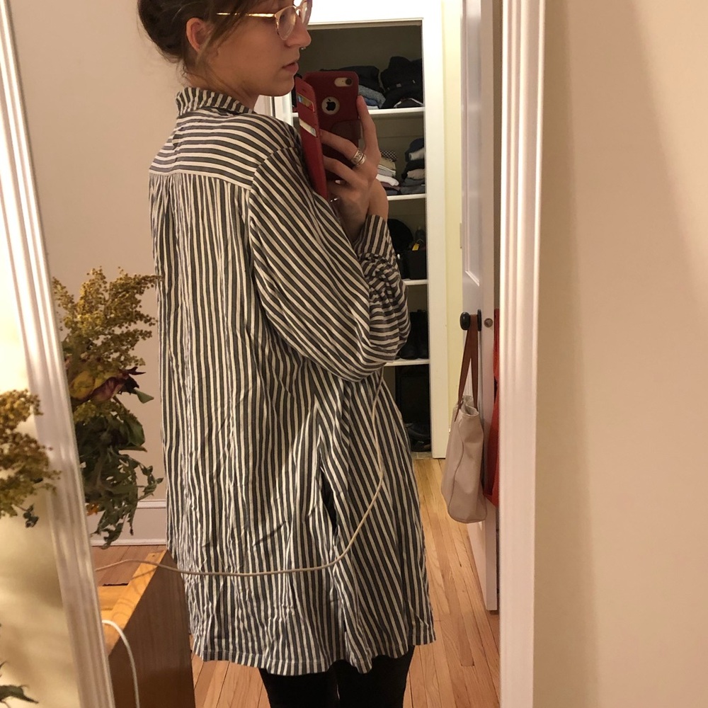 Oversized vintage button up